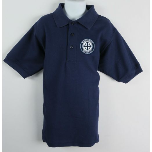 Short Sleeve Polo Shirt with Bethany School Logo