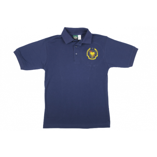 Short Sleeve Polo Shirt with Cincinnati Classical Logo