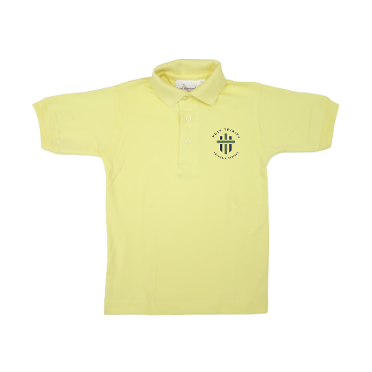 Short Sleeve Polo Shirt with Holy Trinity Logo (Pre-K Only)