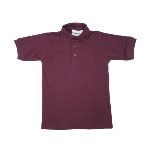 Short Sleeve Polo Shirt with Springfield Prep & Fitness Logo