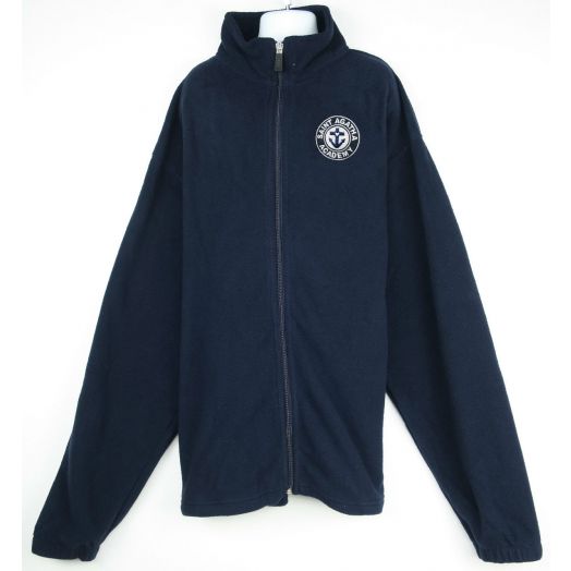 Full Zip Fleece Jacket with St. Agatha Logo