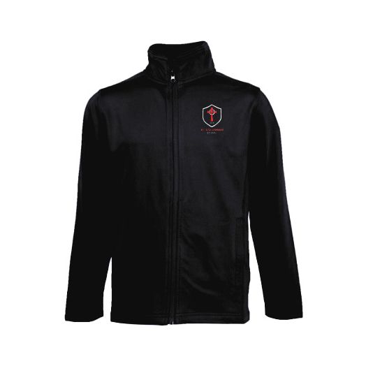 Full Zip Performance Fleece Jacket with St. Columban Logo