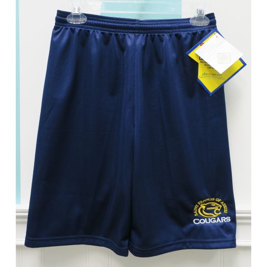 Gym Short with St. Francis of Assisi Logo