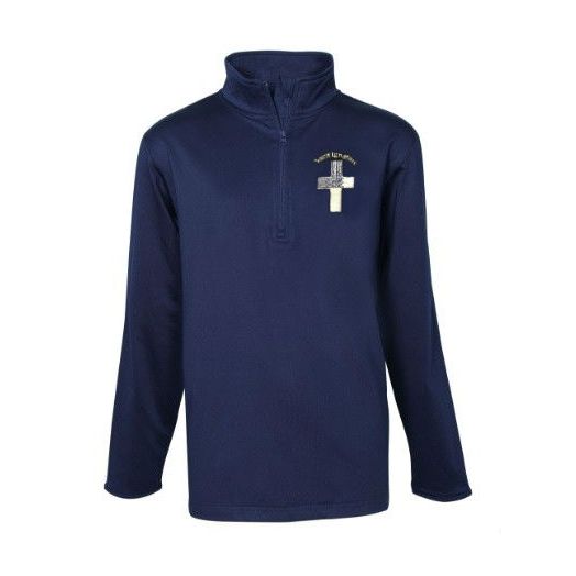 1/4 Zip Performance Fleece Pullover with St. Ignatius of Loyola Logo