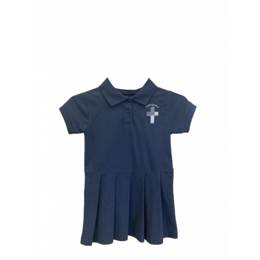 Girls Polo Dress with St. Ignatius of Loyola Logo