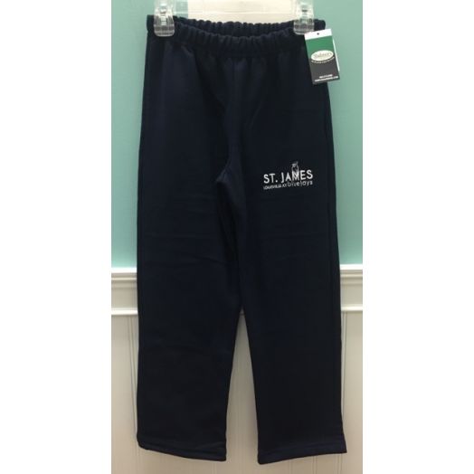 Sweatpant with St. James Logo (Open Ankle)