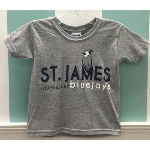 Gym T-Shirt with St. James Logo