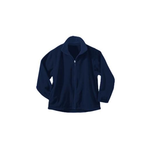 Full Zip Fleece Jacket with St. Mary School Logo
