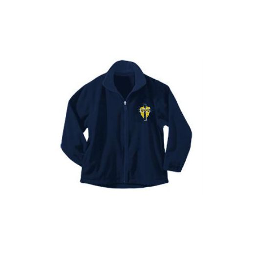 Full Zip Fleece Jacket with Sts. Peter and Paul (Hopkinsville) Logo