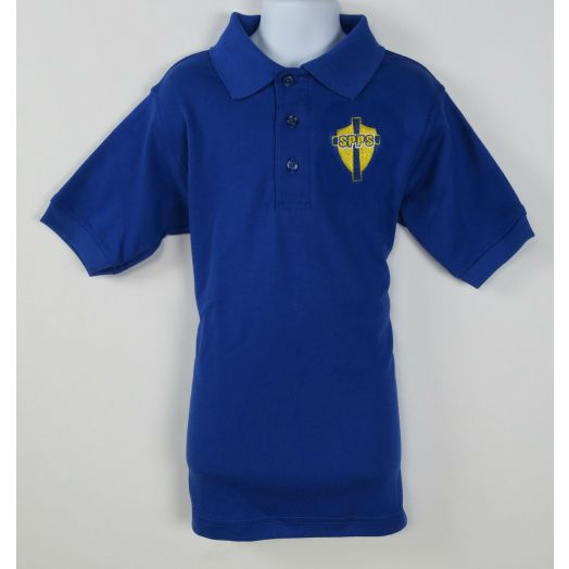 Short Sleeve Polo Shirt with Sts. Peter & Paul (Hopkinsville) Logo