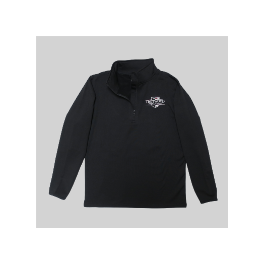 1/4 Zip Performance Fleece Pullover with Trotwood Prep & Fitness Logo