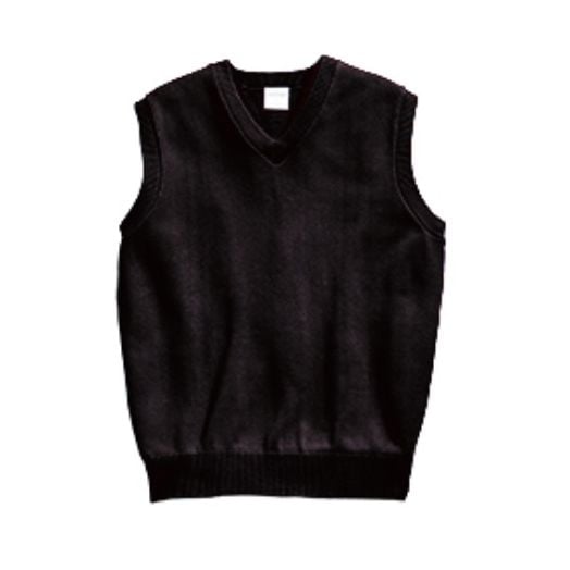 Elderwear Black V-Neck Pullover Sweater Vest